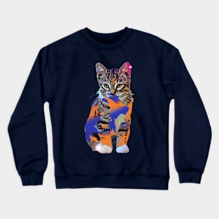 beauty cat tania Crewneck Sweatshirt